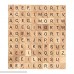 BSIRI Scrabble Tiles Wood Craft Letters Word Tiles for Scrap Booking 100 Pieces Standard Complete Set B00L9AZXPM